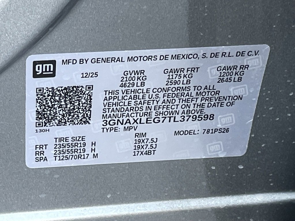 2026 Chevrolet Equinox RS