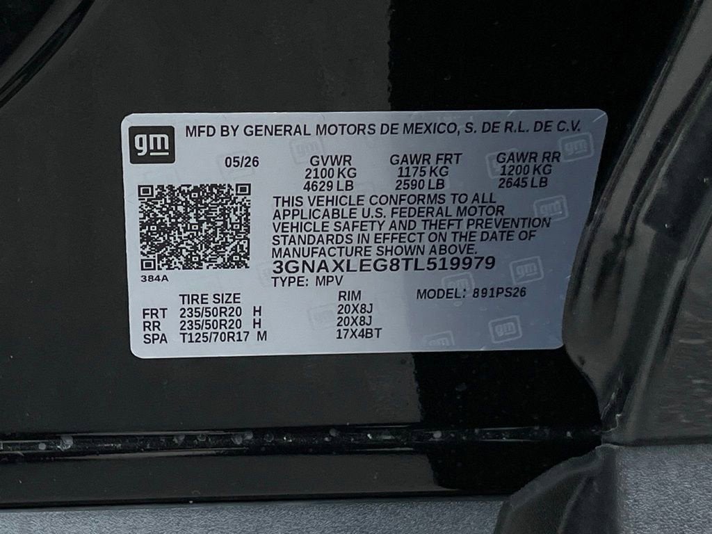 2026 Chevrolet Equinox RS