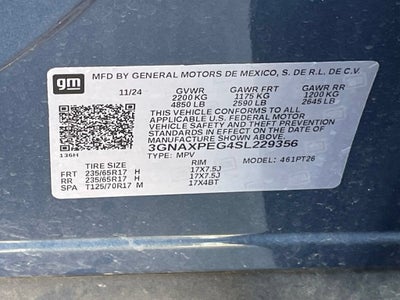2025 Chevrolet Equinox LT