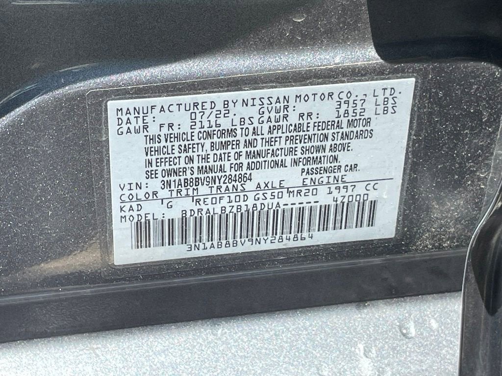 2022 Nissan Sentra S