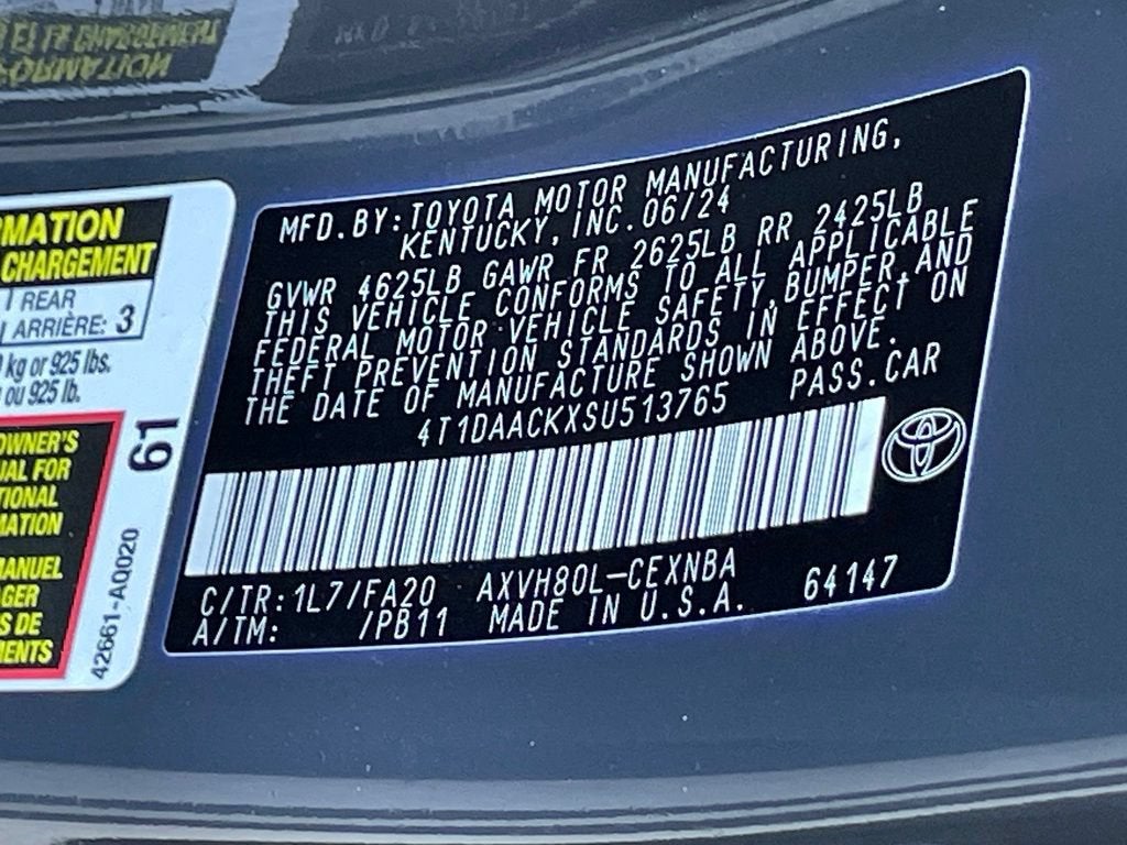 2025 Toyota Camry LE