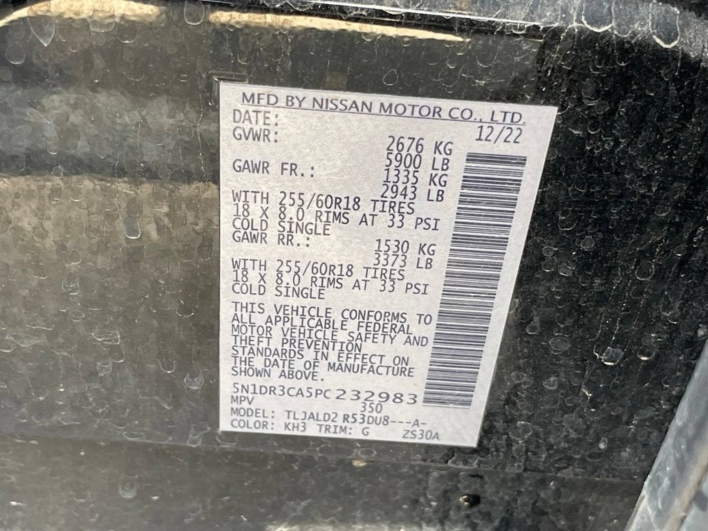 2023 Nissan Pathfinder SL