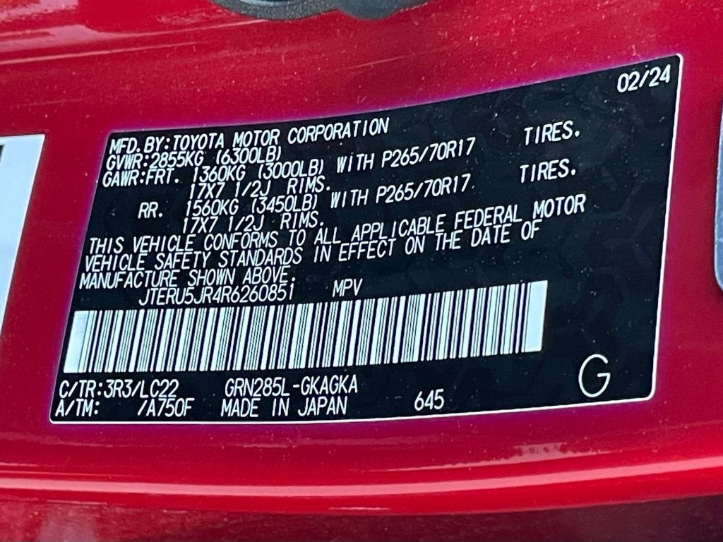 2024 Toyota 4Runner TRD Off Road