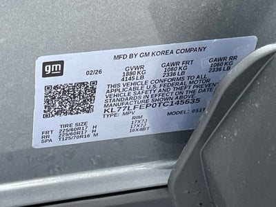 2026 Chevrolet Trax LS