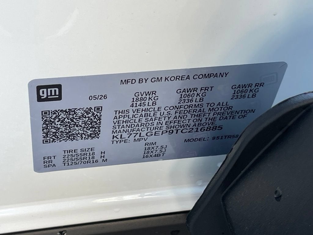 2026 Chevrolet Trax 1RS