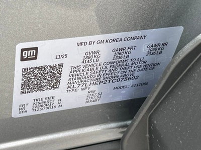 2026 Chevrolet Trax LT