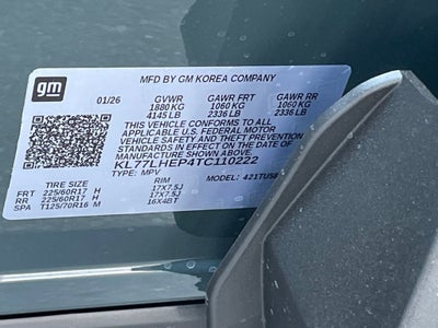 2026 Chevrolet Trax LT