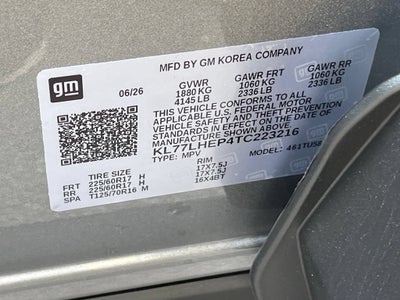 2026 Chevrolet Trax LT