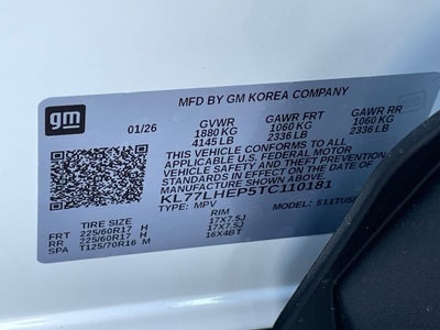 2026 Chevrolet Trax LT