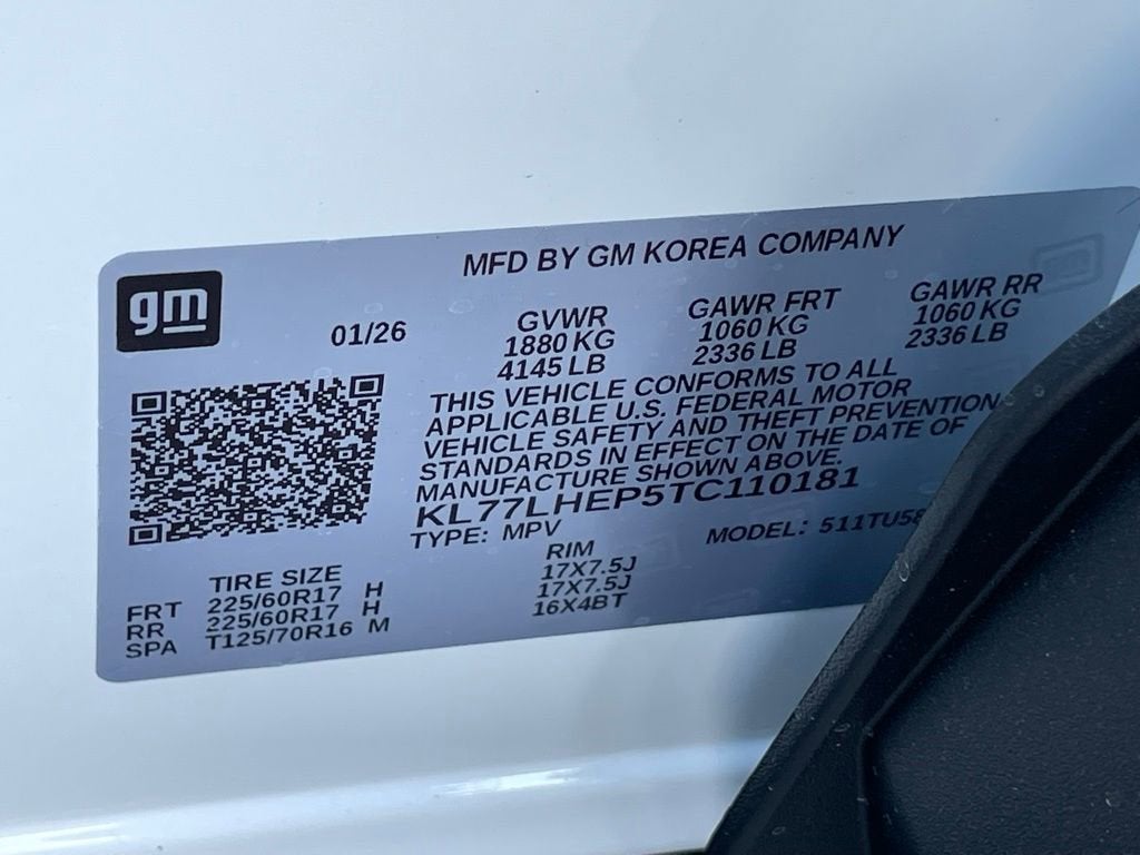 2026 Chevrolet Trax LT