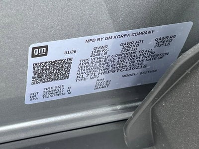 2026 Chevrolet Trax LT