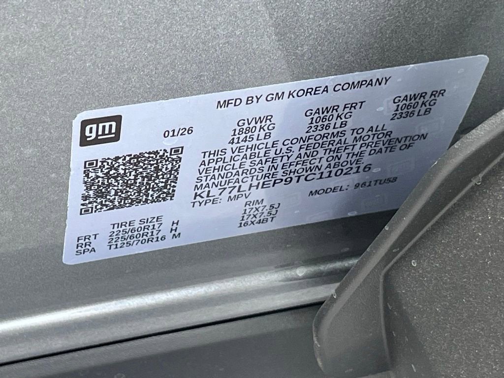 2026 Chevrolet Trax LT