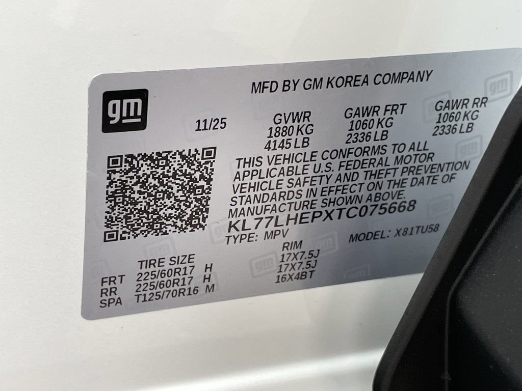 2026 Chevrolet Trax LT