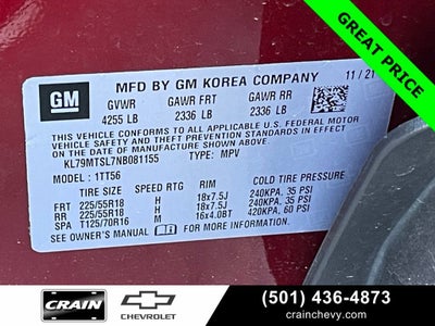 2022 Chevrolet Trailblazer RS