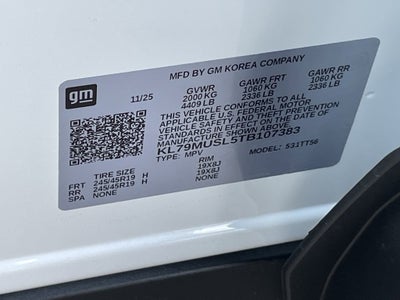 2026 Chevrolet Trailblazer RS