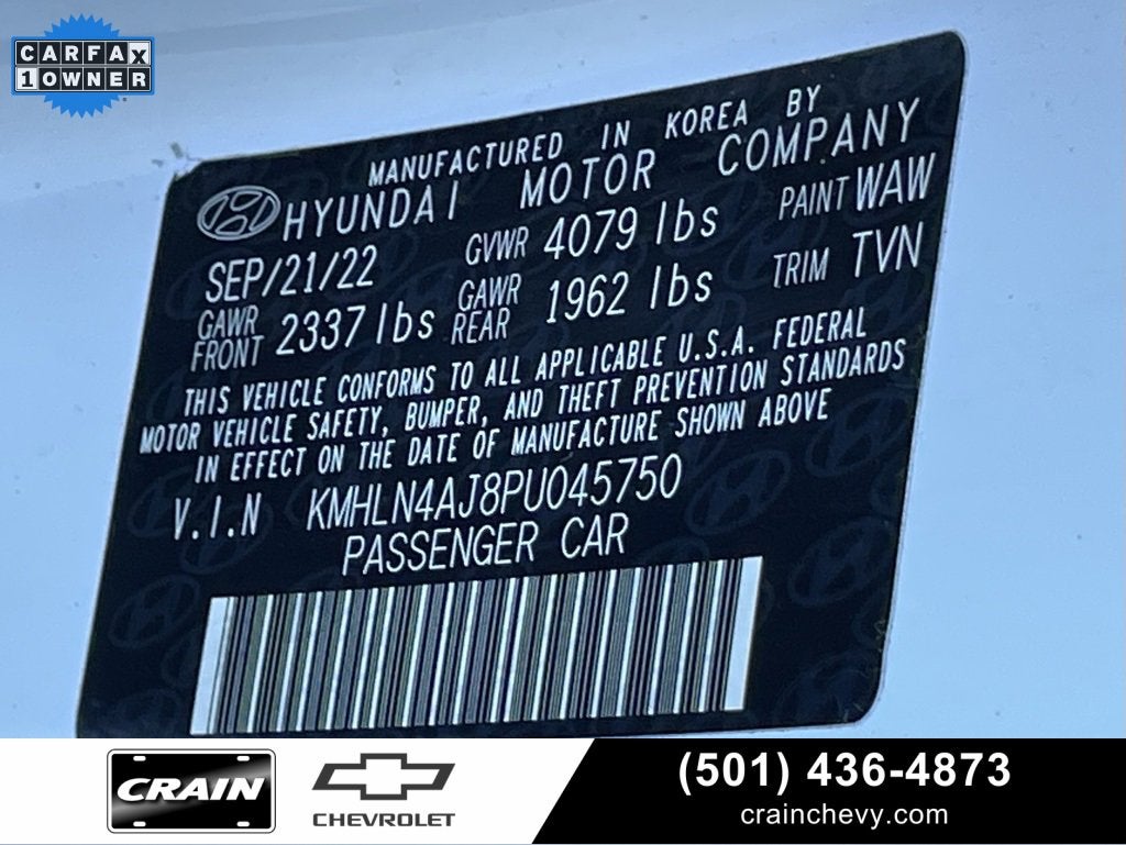 2023 Hyundai Elantra Hybrid Limited