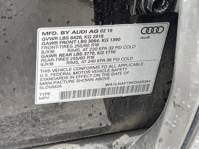 2019 Audi Q7 Premium Plus