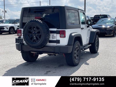 2017 Jeep Wrangler Willys Wheeler