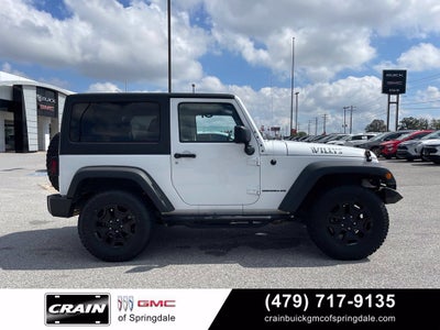 2017 Jeep Wrangler Willys Wheeler