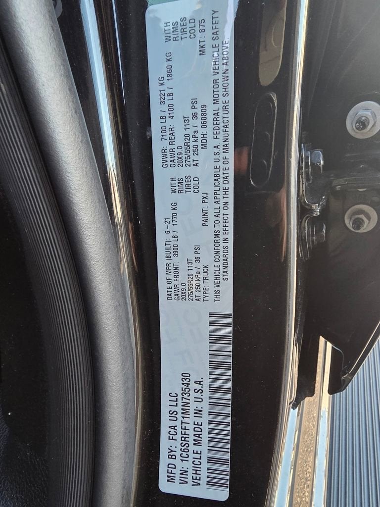 2021 RAM 1500 Big Horn