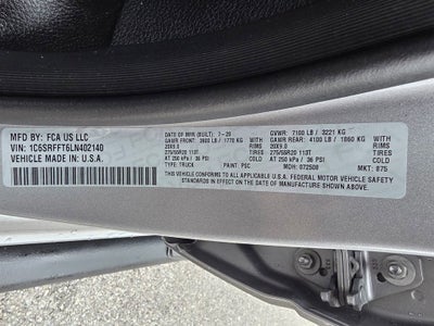 2020 RAM 1500 Big Horn