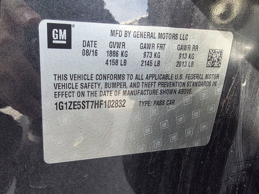 2017 Chevrolet Malibu LT