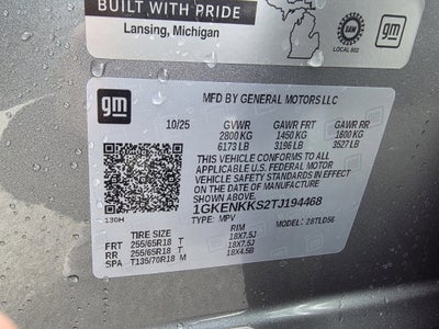 2026 GMC Acadia Elevation