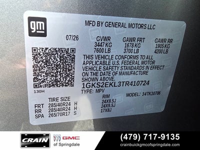 2026 GMC Yukon Denali Ultimate