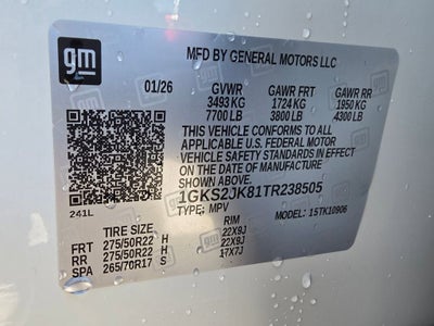 2026 GMC Yukon XL Denali