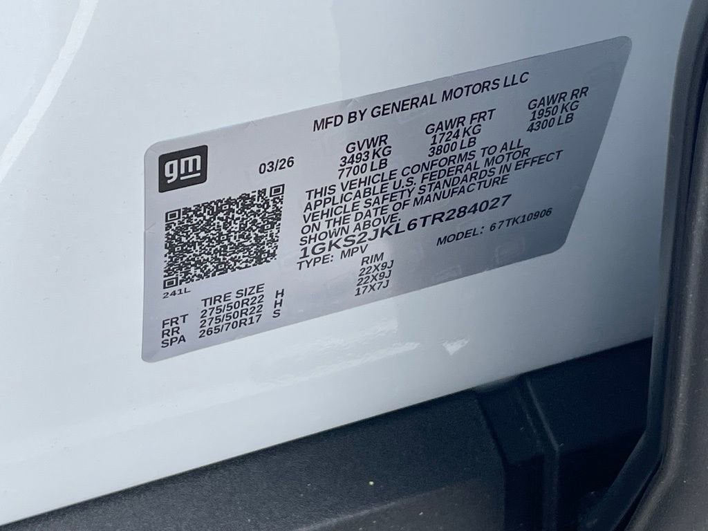 2026 GMC Yukon XL Denali