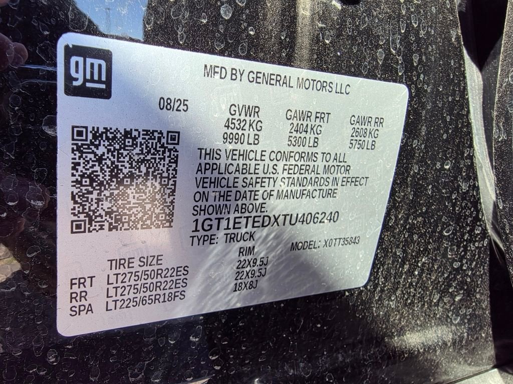 2026 GMC Sierra EV Elevation Extended Range