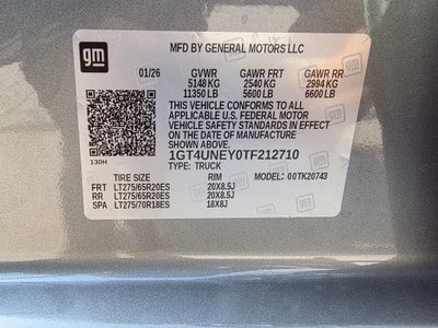 2026 GMC Sierra 2500 HD SLT