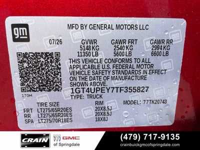 2026 GMC Sierra 2500 HD AT4
