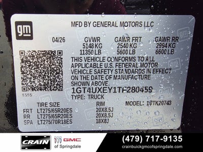 2026 GMC Sierra 2500 HD Denali Ultimate