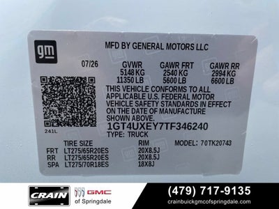 2026 GMC Sierra 2500 HD Denali Ultimate