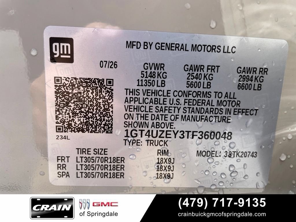 2026 GMC Sierra 2500 HD AT4X