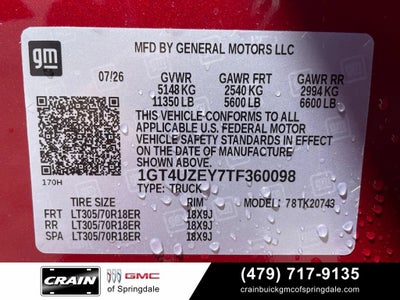 2026 GMC Sierra 2500 HD AT4X
