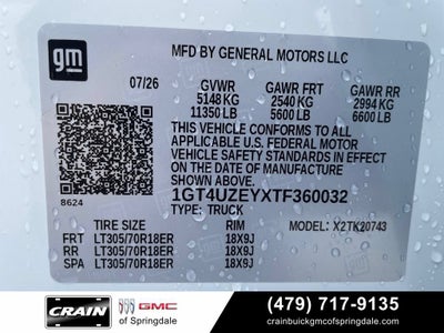 2026 GMC Sierra 2500 HD AT4X