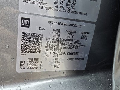 2026 GMC Sierra 1500 Elevation