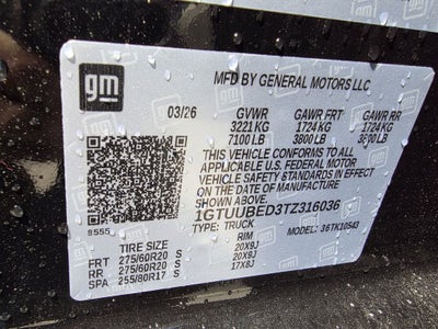 2026 GMC Sierra 1500 SLE