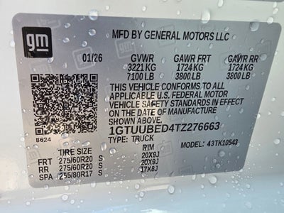 2026 GMC Sierra 1500 SLE