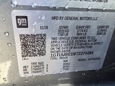 2026 GMC Sierra 1500 SLE