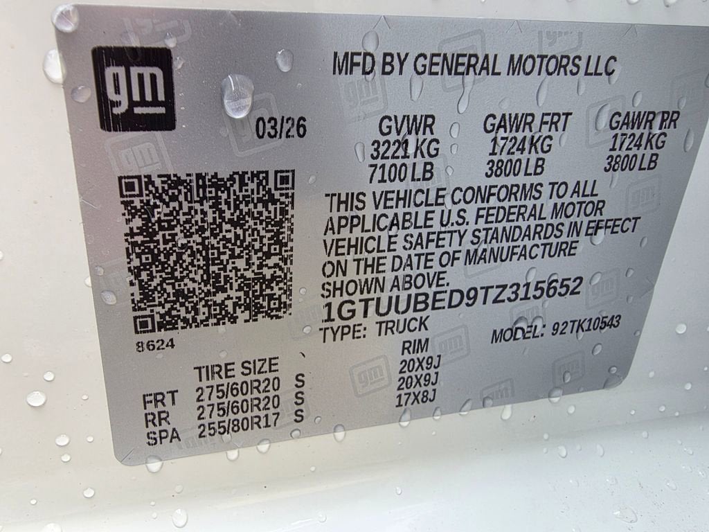 2026 GMC Sierra 1500 SLE