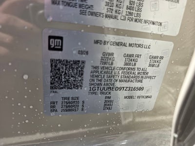 2026 GMC Sierra 1500 SLE