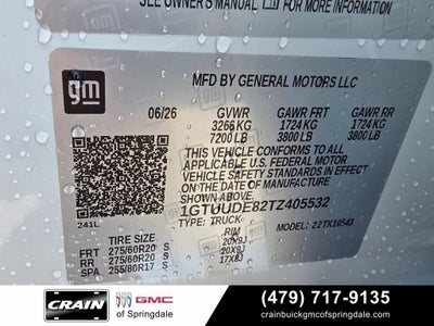 2026 GMC Sierra 1500 SLT