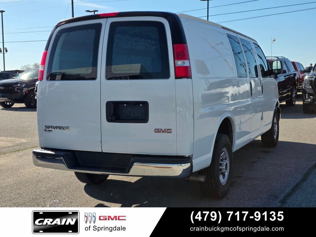 2023 GMC Savana Cargo 2500 Work Van