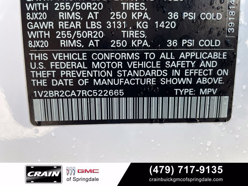 2024 Volkswagen Atlas 2.0T SEL