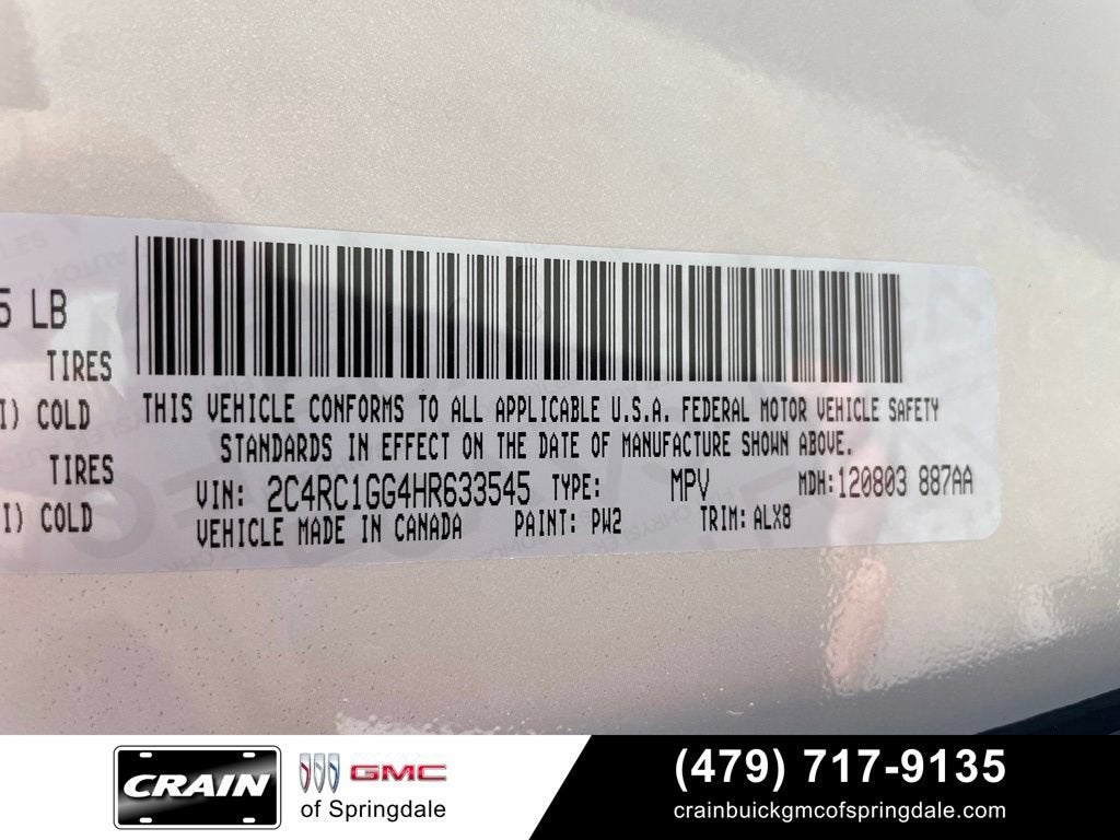 2017 Chrysler Pacifica Limited