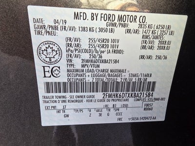 2019 Ford Flex Limited EcoBoost