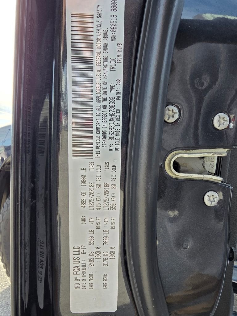 2017 RAM 3500 Big Horn